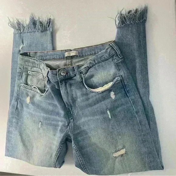 ZARA Premium Denim Collection Jeans sz 6 - Picture 4 of 10